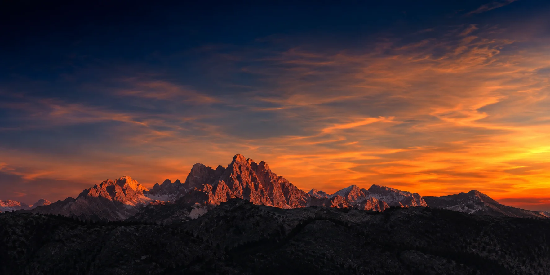 Boulder Mountain at last light — the long-arc decisions of post-sale wealth.